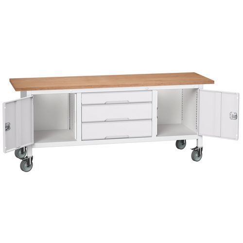 Mobil arbejdsbænk Verso 2000x600 M32 – Bott