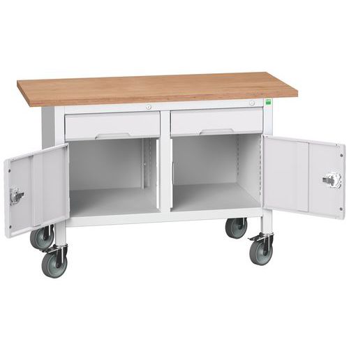 Mobil arbejdsbænk Verso 1250x600 M2 – Bott
