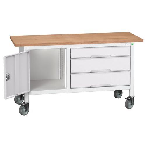 Mobil arbejdsbænk Verso 1500x600 M14 – Bott