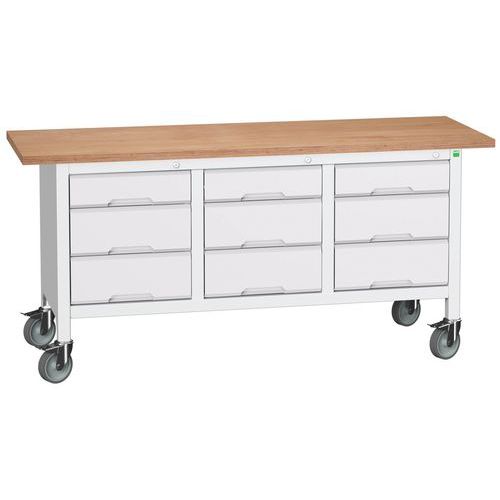 Mobil arbejdsbænk Verso 1750x600 M23 – Bott