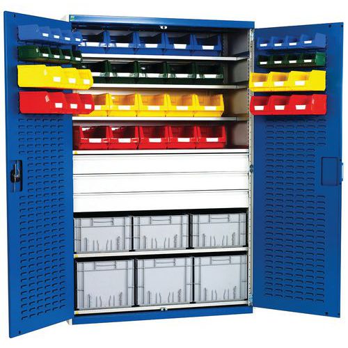 Opbevaringsskab med skuffer Cubio SMF-13620-3 – Bott