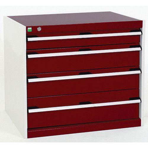 Værkstedsskab med skuffer cubio SL-877-4.1 – Bott