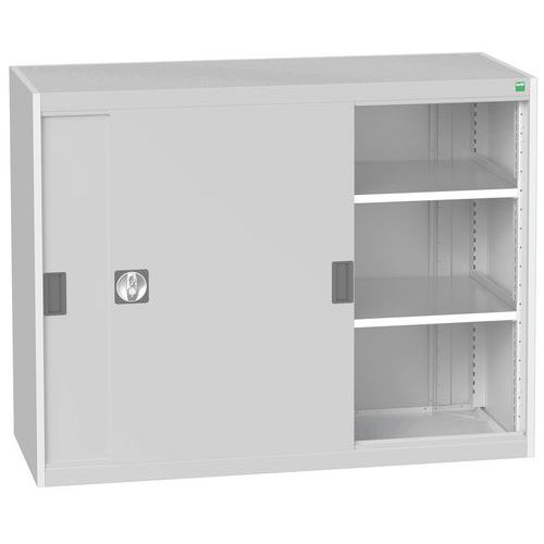Skab med skydelåger Cubio 1300x525x1600 mm – Bott