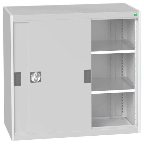 Skab med skydelåger Cubio 1050x525x1600 mm – Bott