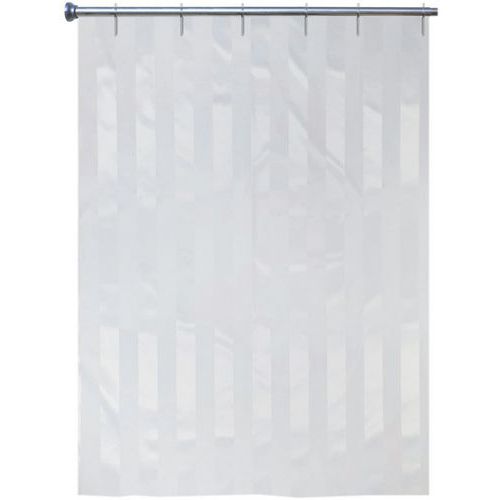 Badeforhæng hvid - Tone-i-tone - Polyester - Arvix Badeforhæng hvid - Tone-i-tone - Polyester - Arvix