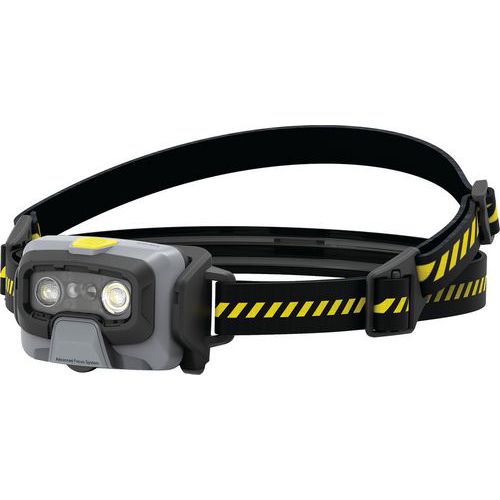 Forlygte med hjelmbeslag HF6R Work - Ledlenser