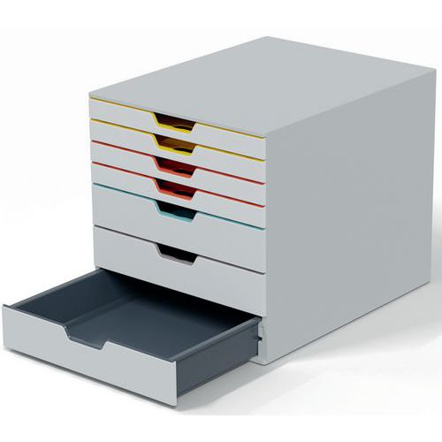 Arkivmodul med 7 skuffer VARICOLOR® MIX 7 - Holdbar Arkivmodul med 7 skuffer VARICOLOR® MIX 7 - Holdbar