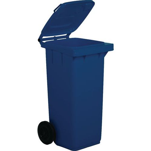 Fuldfarve 120-liters affaldsbeholdere  - Manutan Expert