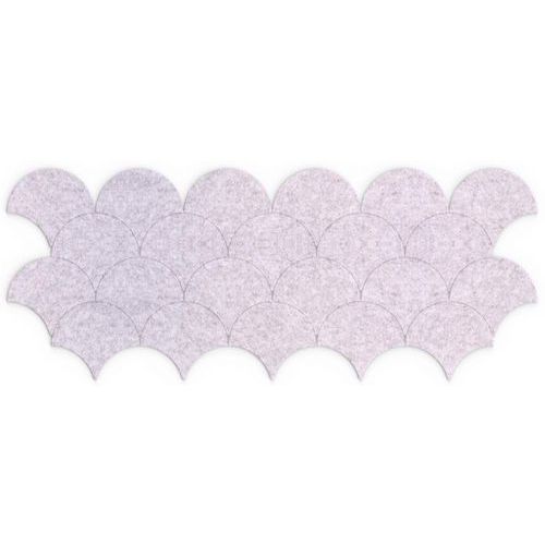 Akustisk vægpanel japansk bølge - PET-filt - Smit Visual