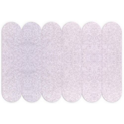 Akustisk vægpanel afrundet stribe - PET-filt - Smit Visual