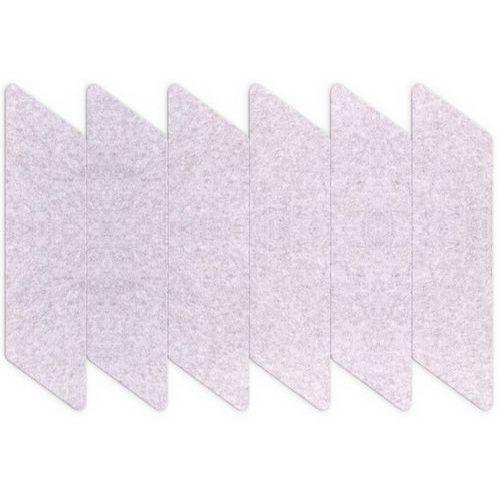 Akustisk vægpanel parallelogram - PET-filt - Smit Visual