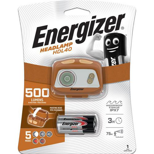 Forlygte Hybrid HDL40 - 500 lumen - Energizer Forlygte Hybrid HDL40 - 500 lumen - Energizer