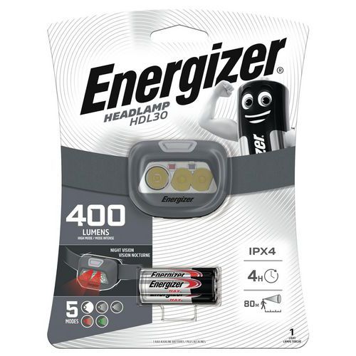 Forlygte HDL30 - 400 lumen - Energizer Forlygte HDL30 - 400 lumen - Energizer
