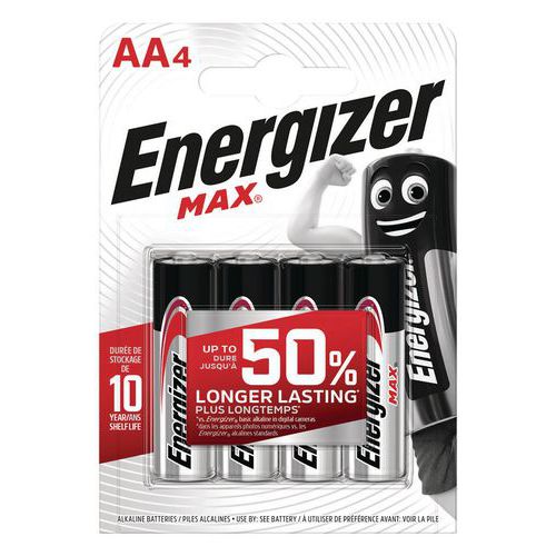 Max AA-batterier - Pakke med 4 - Energizer