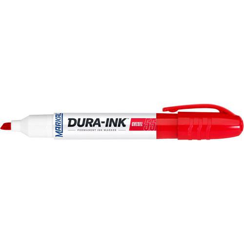 Permanent pen – Dura-Ink 55 m. skrå spids – Markal