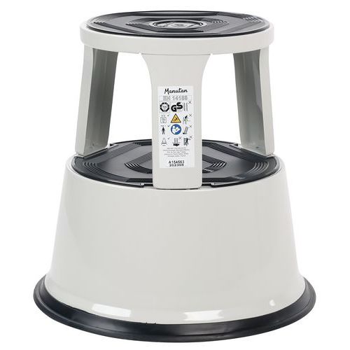 Skammel Kick-step stål - Manutan Expert