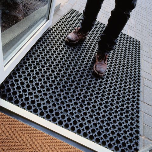 Ringgummimåtte uden kanter - Notrax