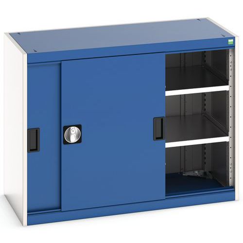Skab med skydelåger Cubio 1050x525x2000 mm – Bott