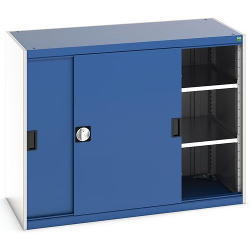 Skab med skydelåger Cubio 1300x650x1000 mm – Bott