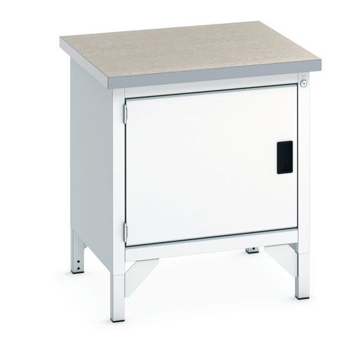 Cubio linoleum arbejdsbord – 1 dør – L750 mm – Bott