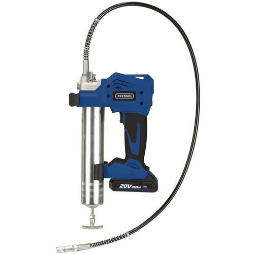 Fedtpumpe batteridrevet med ZBH - Ergonomisk håndtag - Pressol