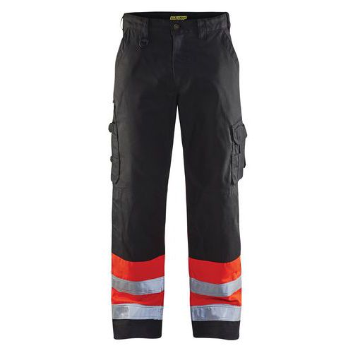 High Vis Buks Sort/High Vis Rød