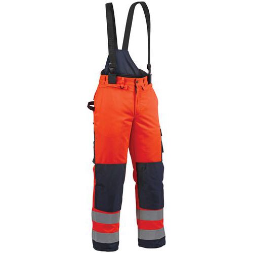 High Vis Vinter buks High Vis Orange/Marineblå