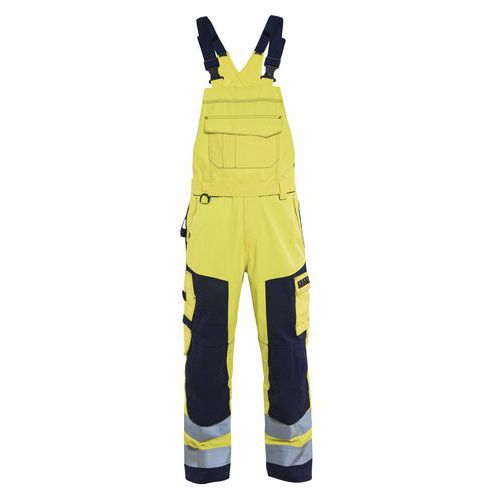 Multinorm Overall High Vis Gul/Marineblå