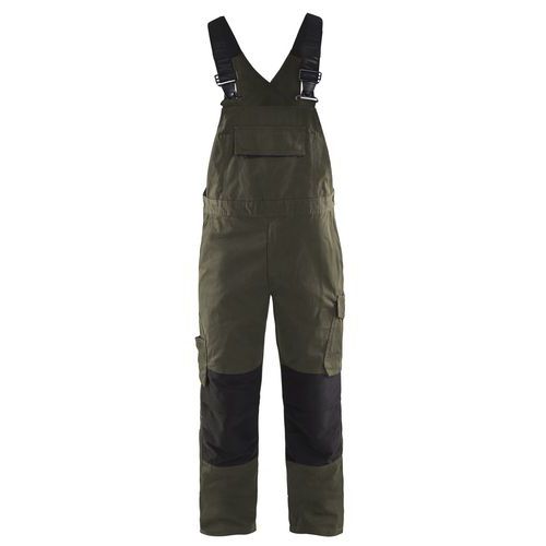 Service Overall med stretch Olivengrøn/Sort