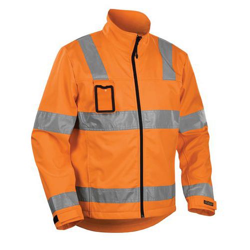 High Vis Softshell Jakke High Vis Orange