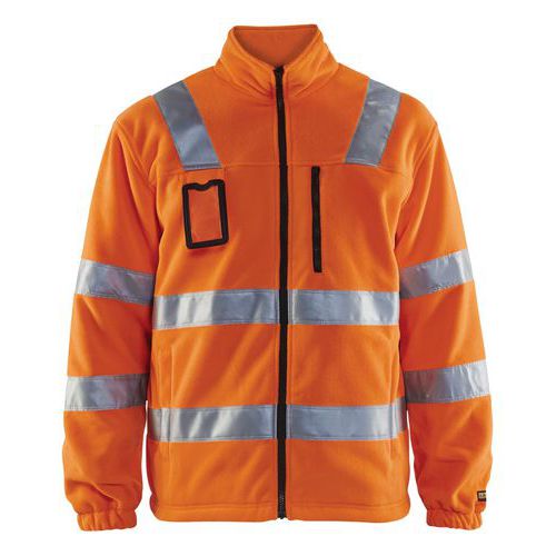 High Vis Fleecejakke High Vis Orange
