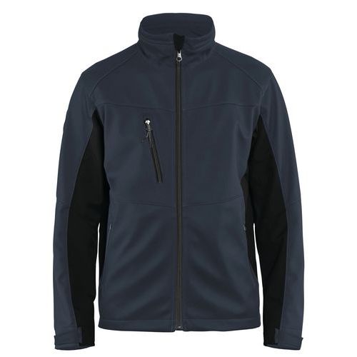 Softshell Jakke Mørk Marineblå/Sort - Blåkläder