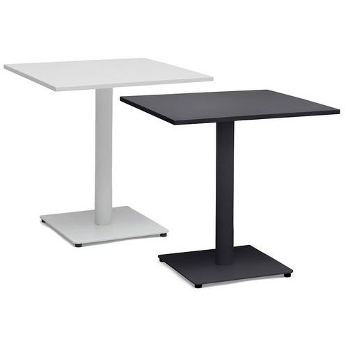 Cafébord Näsby 70x70 cm med justerbare fødder