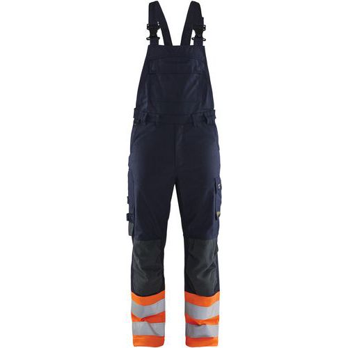 Multinorm Overall Inherent Marineblå/High Vis Orange