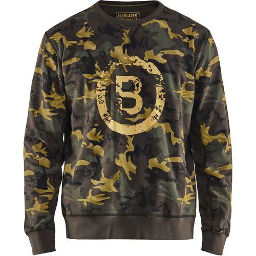 Sweatshirt 'B' Limited Sort/Mørk Grå