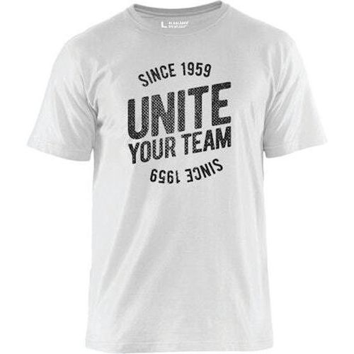T-shirt Limited 'unite' Brun/Sort