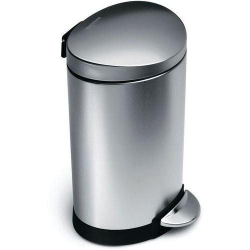 Papirkurv halvrund 10L Vepabins
