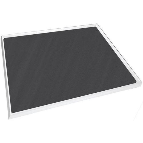 Top med 4 kanter og måtte til skabe 650 x 750 mm – Bott