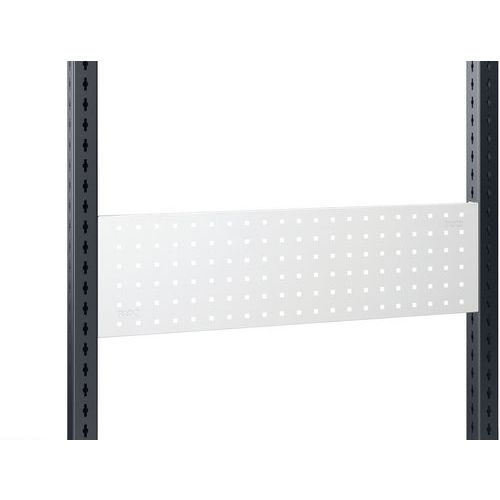 Bagpanel til Avero-ramme Perfo til systembredde 1800 mm