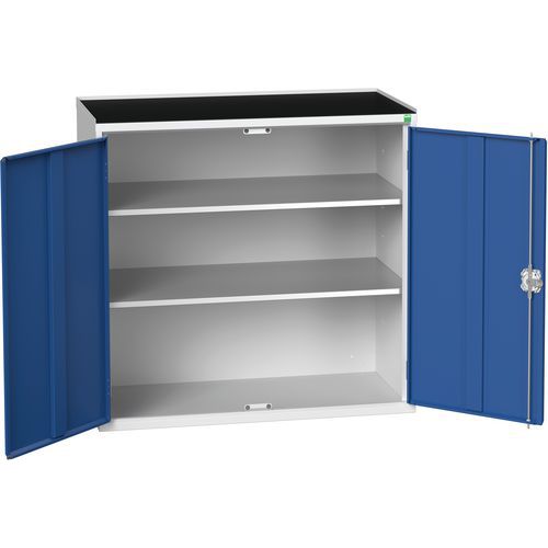 Skab Verso med øko-døre 1050x550x1015, 2 hylder – Bott