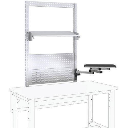 Arbejdsbænk Cubio 1,5M bagenhed 15-03 – Bott