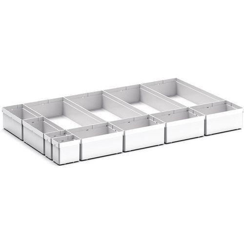 Opbevaringskasser til Cubio EKK-85100 skuffe, 12 rum – Bott