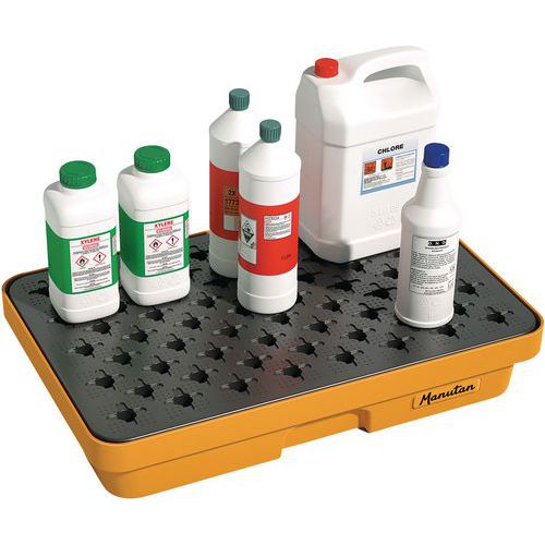 Opsamlingsbeholder 20 l med/uden gitter - Manutan Expert Opsamlingsbeholder 20 l med/uden gitter - Manutan Expert