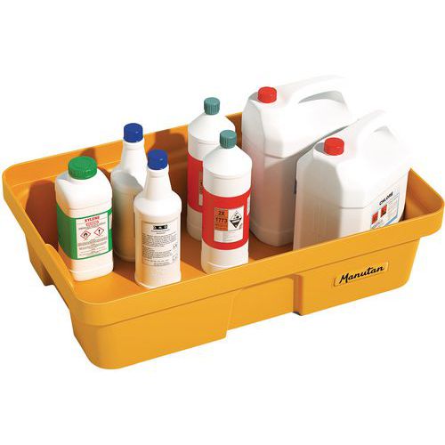 Opsamlingsbeholder 30 l med/uden gitter - Manutan Expert Opsamlingsbeholder 30 l med/uden gitter - Manutan Expert