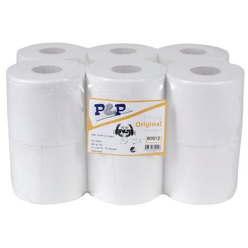 Toiletpapir Compact - P&P