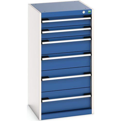 Værkstedskab med skuffer Cubio SL-5510-6 – Bott