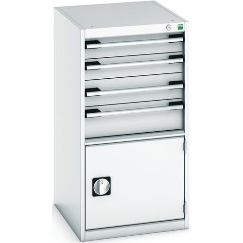 Værkstedsskab med skuffer Cubio SL-5610-4 – Bott