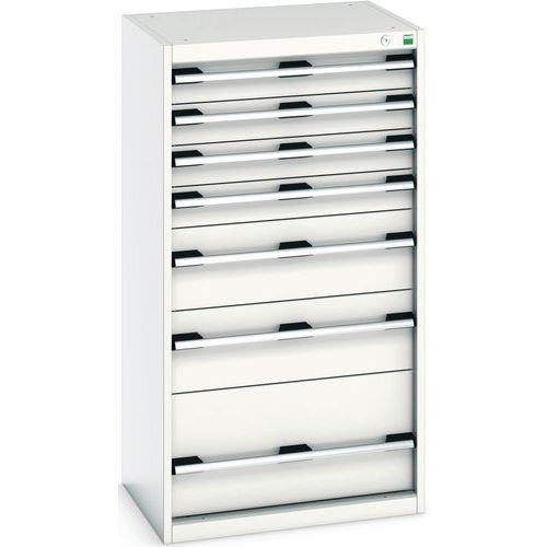 Værkstedsskab med skuffer Cubio SL-6512-7.1 – Bott