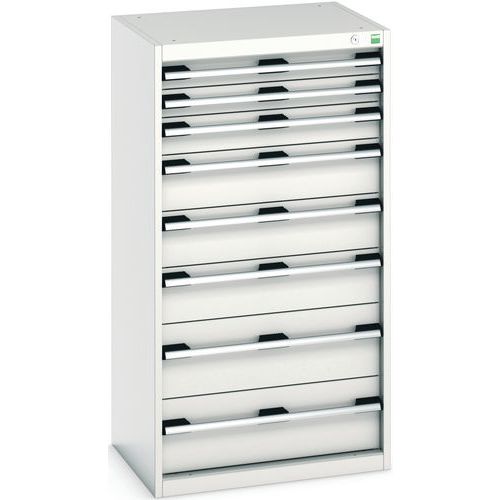 Værkstedsskab med skuffer Cubio SL-6512-8.1 – Bott