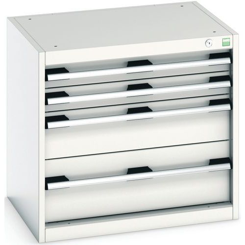 Værkstedsskab med skuffer Cubio SL-656-4.1 – Bott